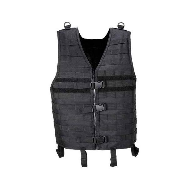 Gilet Tattico Molle Light Nero