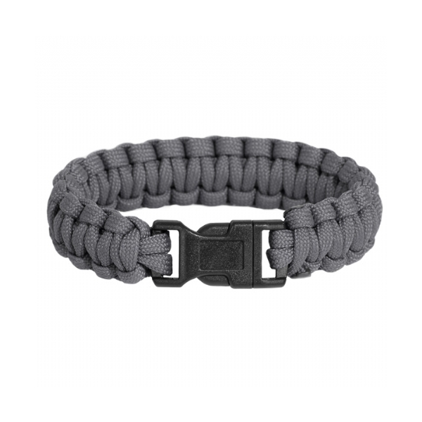 Bracciale Militare in ParaCord Pselion Wolf Grey - Pentagon