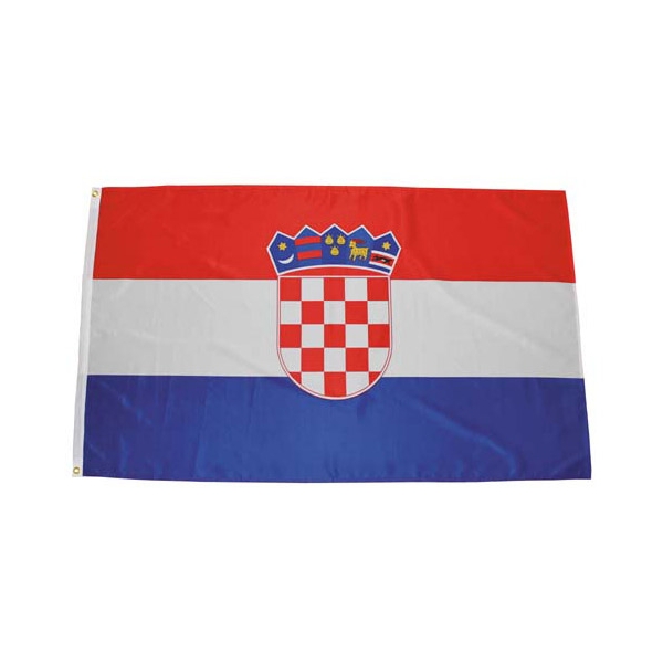 Bandiera U24 Gespann Schaft Dubrovnik Croazia - 90x150 Cm - Poliestere UV Resistant