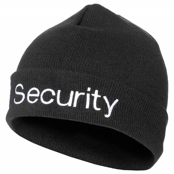 Cappello Zuccotto SECURITY Nero