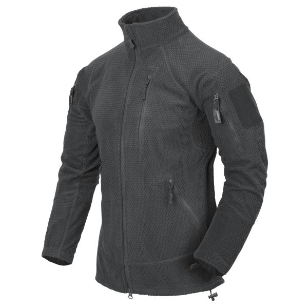 Giacca Alpha Tactical in Grid Pile Shadow Grey - Helikon Tex