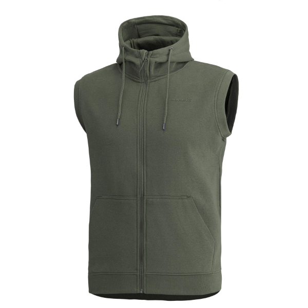 Gilet Felpato con Cappuccio Thespis - Camo Green - Pentagon