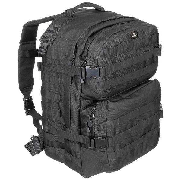 Zaino Assault II US 40 lt Nero - MFH