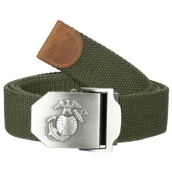 Cintura USMC Web, 4cm - OD Green - MFH