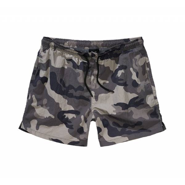 Costume da bagno Swimshort Basic corto - Grey Camo - Brandit