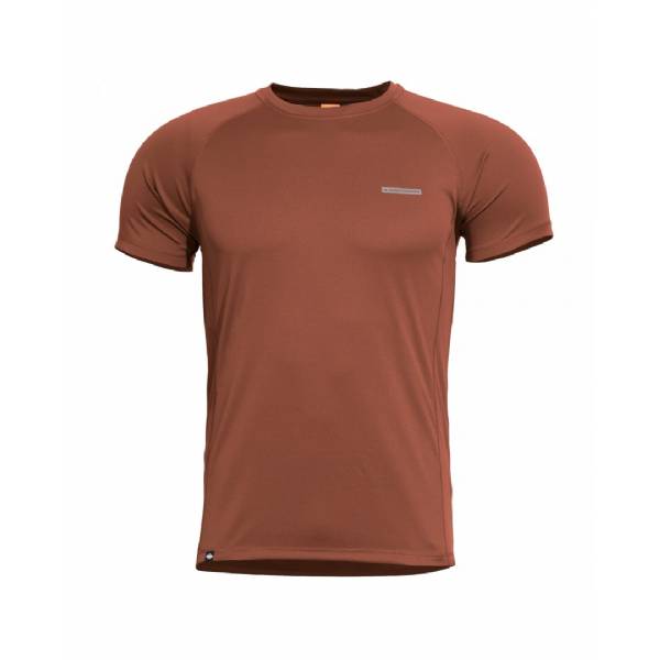 T-shirt Bodyshock MK2 Quick Dry - Maroon Red - Pentagon
