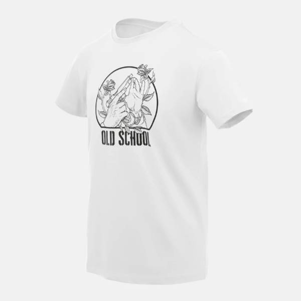 T-Shirt Old School - Bianco - Helikon-Tex
