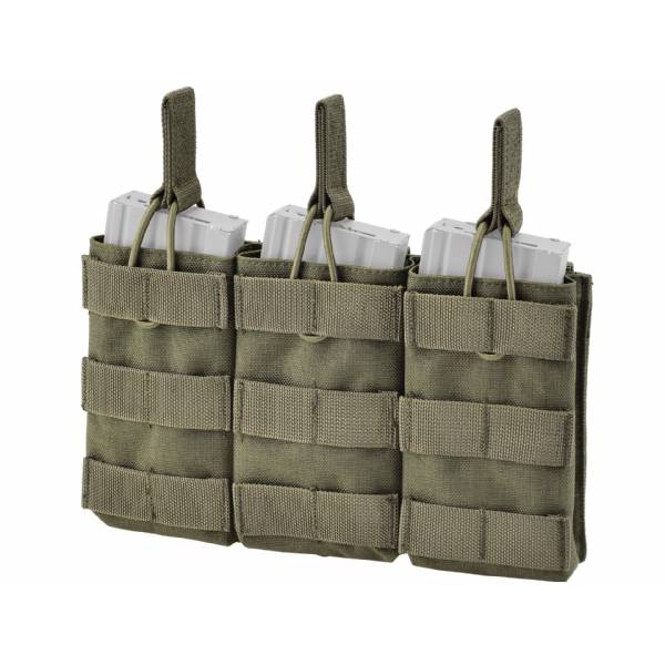 Tasca porta caricatore triplo cal. 5,56 - OD Green - Defcon5