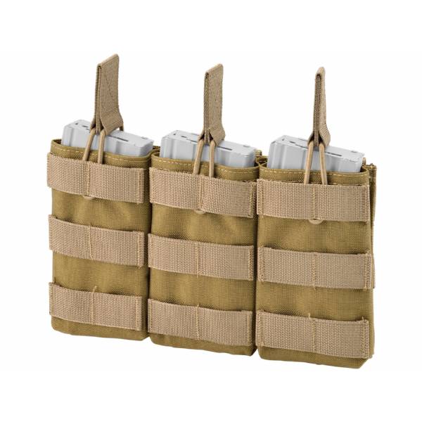 Tasca porta caricatore triplo cal. 5,56 - Coyote Tan - Defcon5
