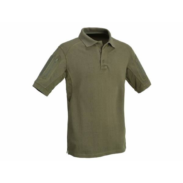 Polo tattica a maniche corte con tasche - OD Green - Defcon5