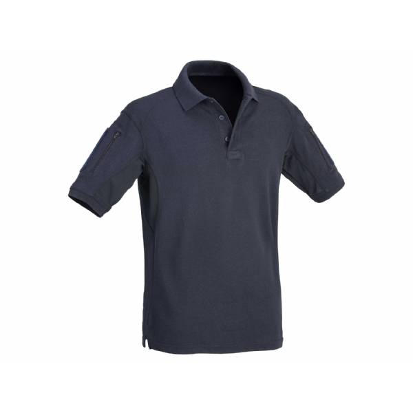 Polo tattica a maniche corte con tasche - Blue Navy - Defcon5