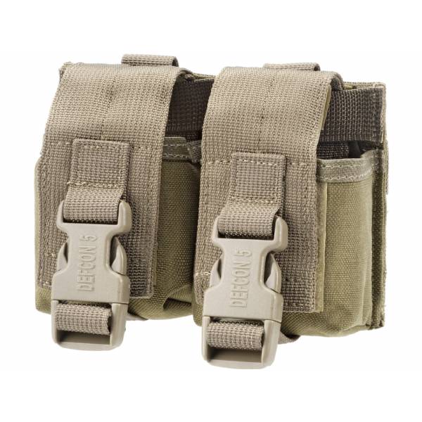 Tasca porta granate doppia - Coyote Tan - Defcon5
