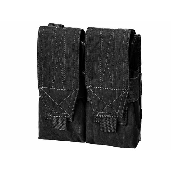 Tasca porta caricatori M4+AK - Nero - Defcon5