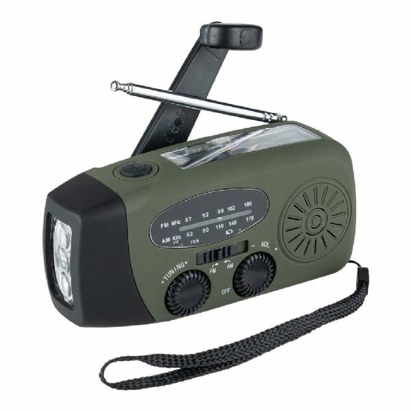 Radio di emergenza a manovella - Fosco Industries