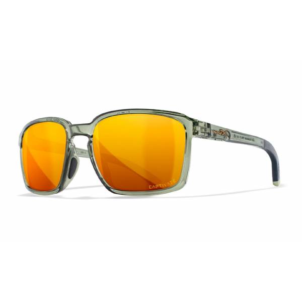 Occhiali da sole WX Alfa Captivate Polarized Bronze Mirror - Wiley X