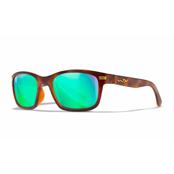 Occhiali da sole WX Helix Captivate Polarized Green Mirror - Wiley X