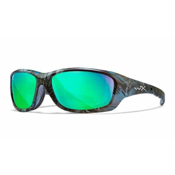 Occhiali da sole WX Gravity Captivate Polarized Green Mirror - Wiley X
