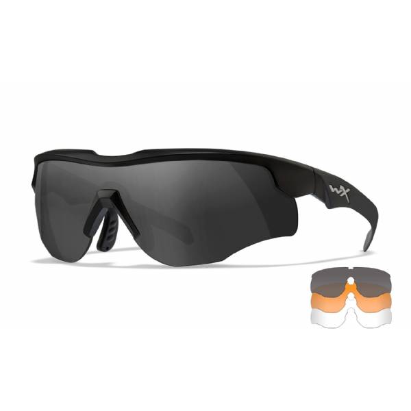 Occhiali tattici WX Rogue Comm Smoke / Clear / Rust - Wiley X