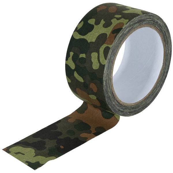 Nastro adesivo militare 5cmx10m - Flecktarn - MFH
