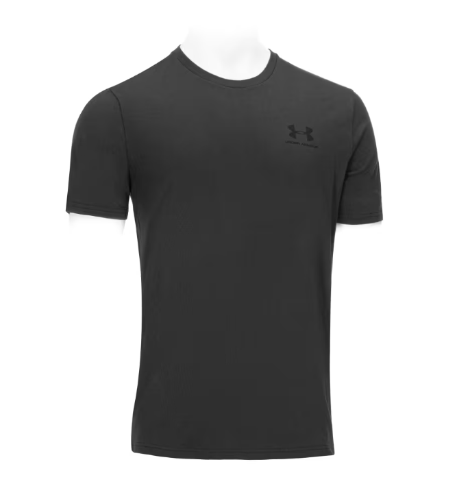 T-shirt UA Left Chest Logo - Nero - Under Armour