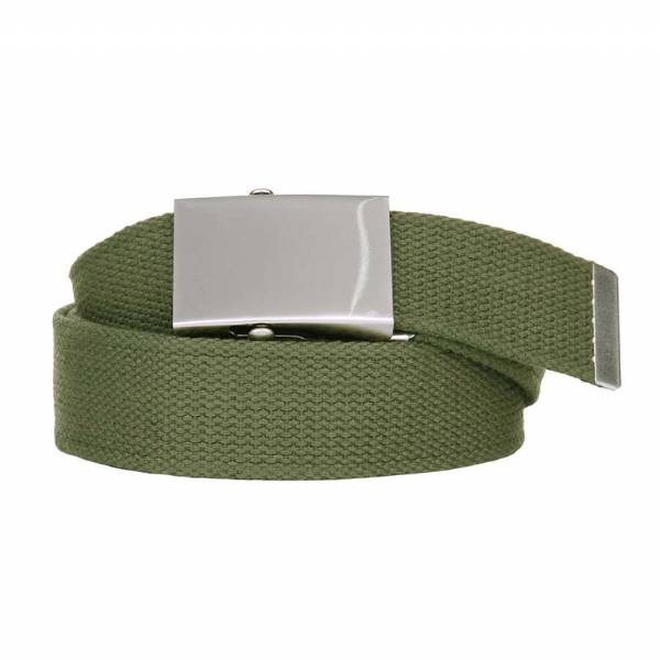 Cintura in tela Web Belt - Verde - Fostex Garments
