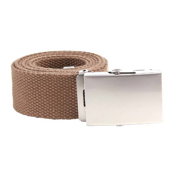 Cintura in tela Web Belt - Sand - Fostex Garments