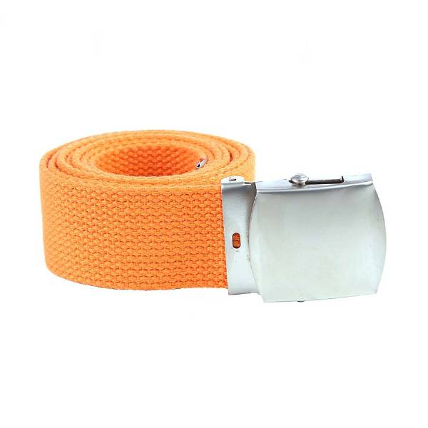 Cintura in tela Web Belt - Arancione - Fostex Garments