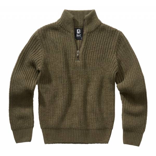 Pullover Marina da Bambino - Olive - Brandit