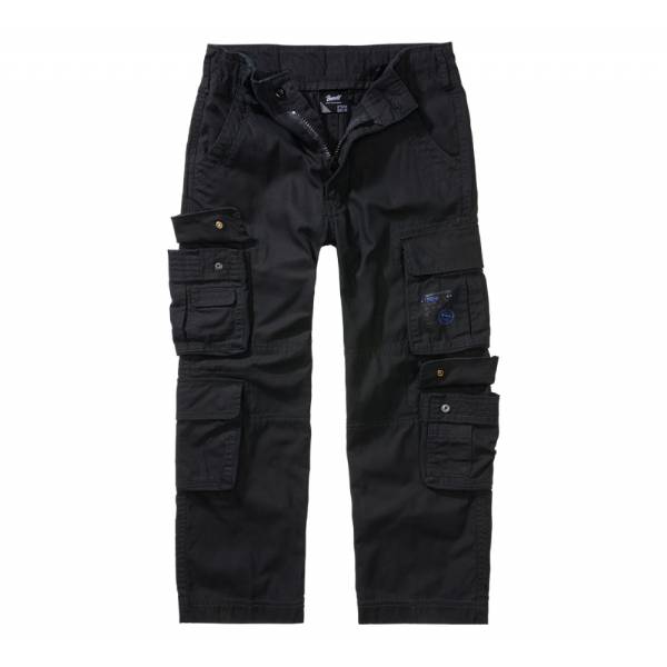 Pantaloni bambino Pure Vintage - Nero - Brandit