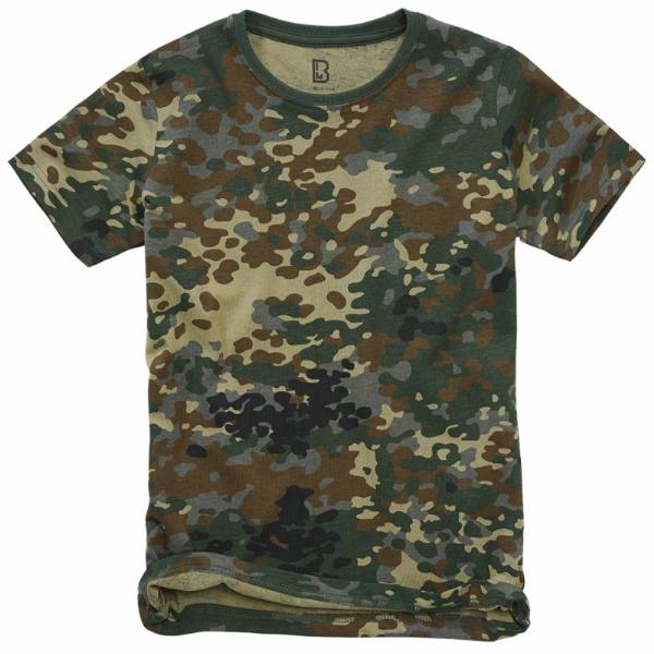 T-Shirt bambino - Flecktarn - Brandit
