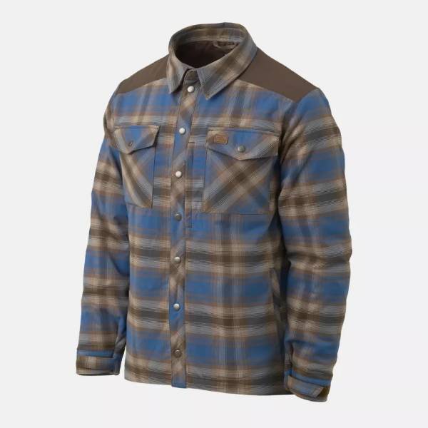 Camicia invernale Warden - Forest Blue Plaid - Helikon-Tex