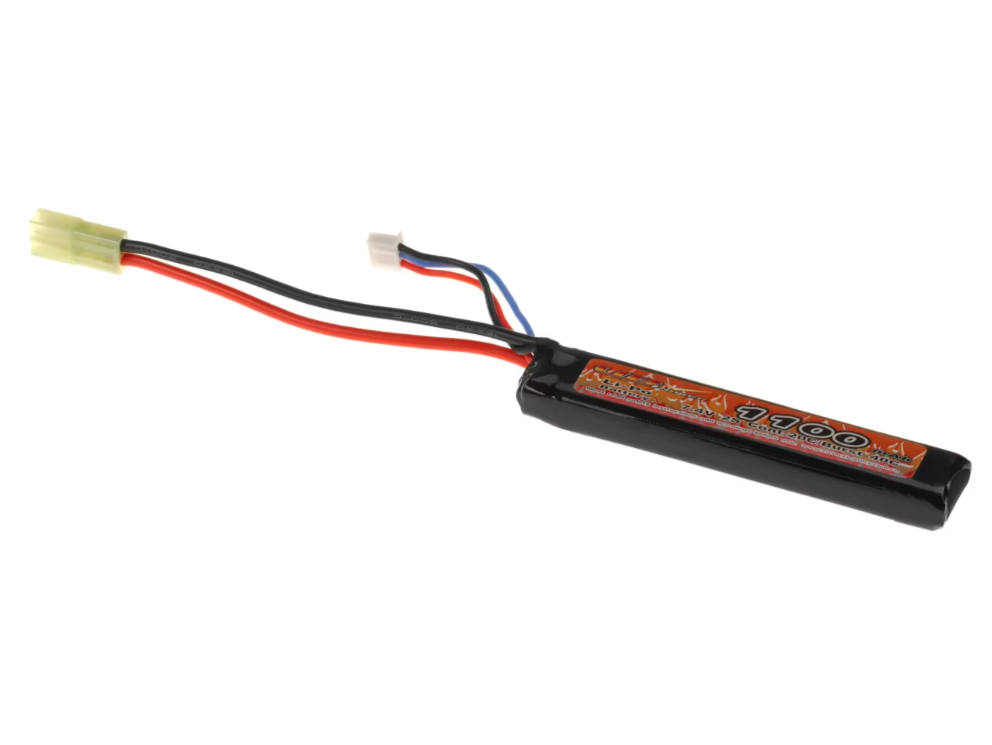 Batteria Li-Po 7.4v 1100mAh 20C Stock Tube Type - VB Power