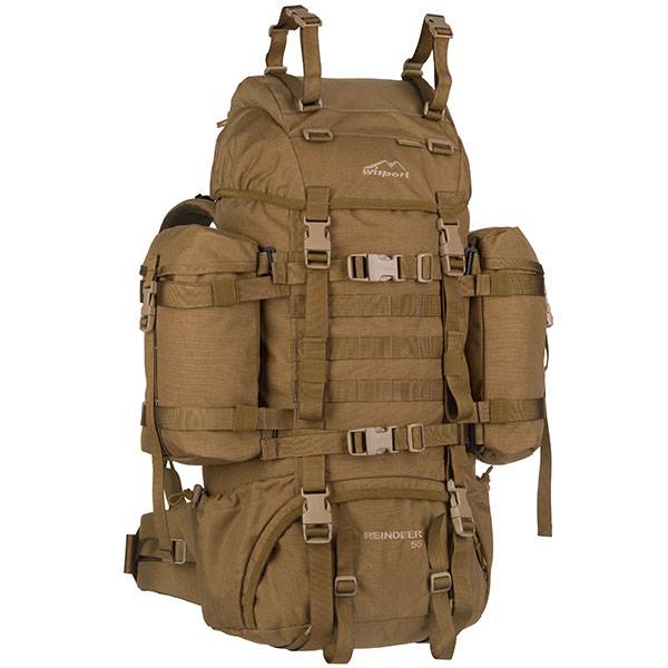 Zaino Militare Reindeer 55 - Coyote - Wisport