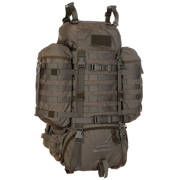 Zaino Militare Raccoon 65 - RAL 7013 - Wisport