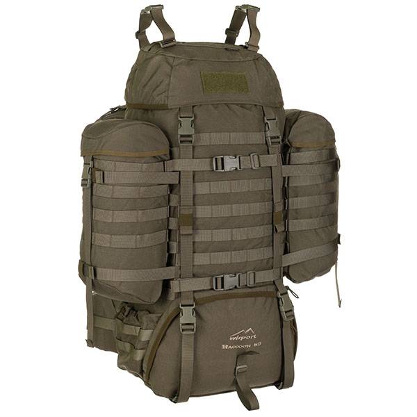 Zaino Militare Raccoon 85 - RAL 6003 - Wisport