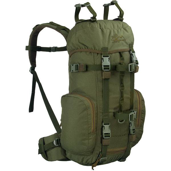 Zaino Woodcraft 35L Olive Green - Wisport
