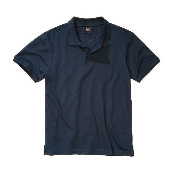 Polo Pique Manica Corta - Navy - Brandit