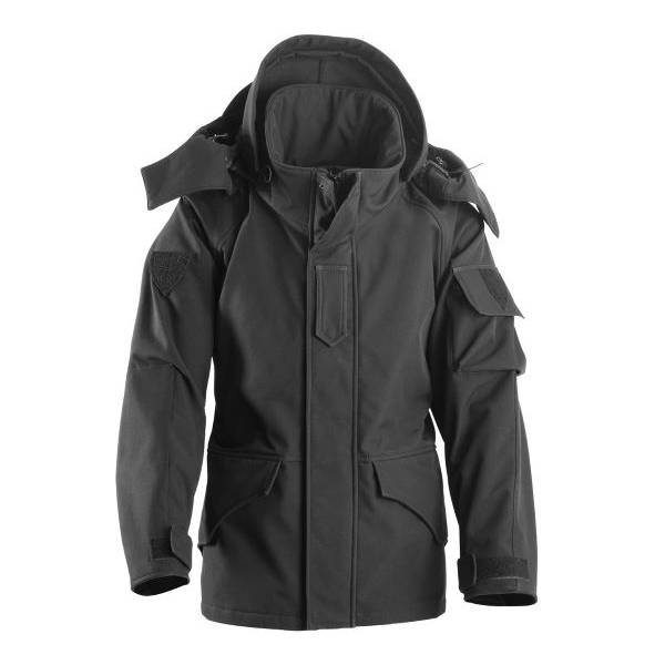 Parka Militare Impermeabile Softshell - Nero - Openland