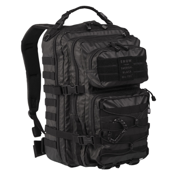 Zaino Tattico US Assault Large 36L Nero - Mil-Tec