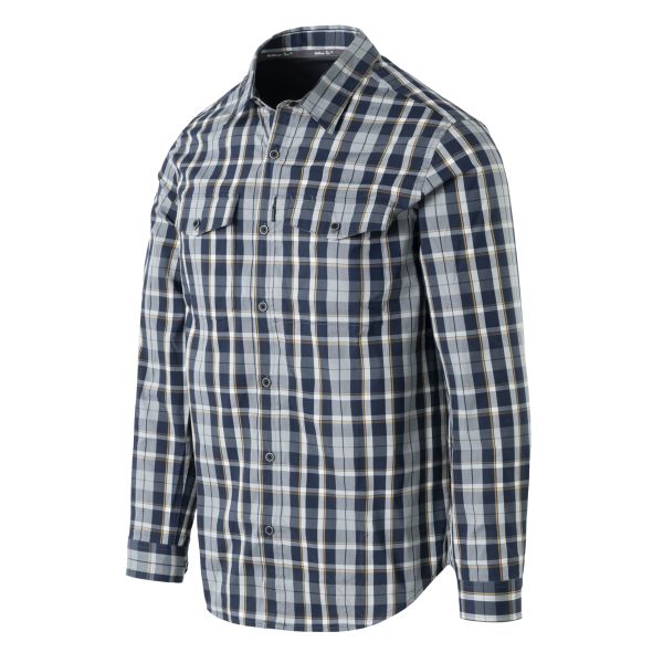 Camicia da lavoro Covert - Calm Blue Plaid - Helikon-Tex