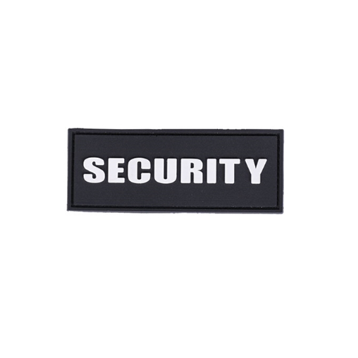 Patch Security PVC 3D con Velcro