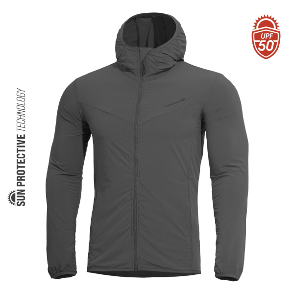 Giacca Helios Protezione Solare UPF 50+ Cinder Grey - Pentagon