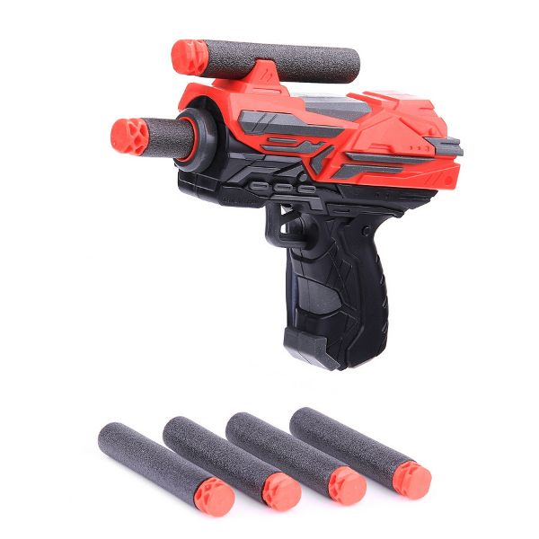 Blaster Giocattolo Nerf Serve & Protect (Starter Set con 6 Dardi)