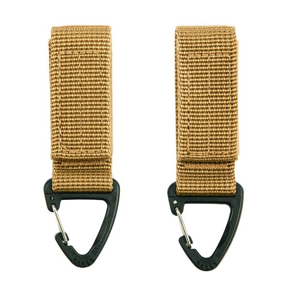 Moschettone Molle 2 pezzi - Coyote - 101 INC