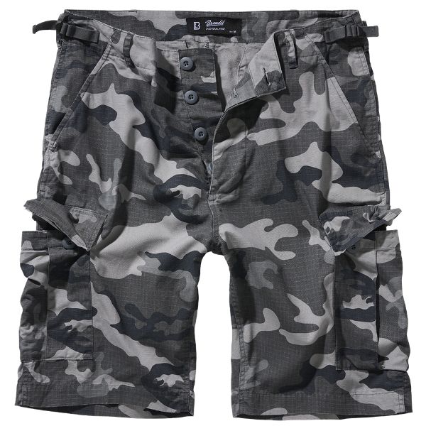 Bermuda Militari BDU Rip-Stop Grey Camo - Brandit