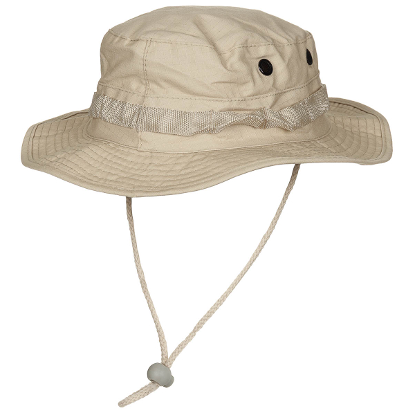 Boonie Hat Ripstop Khaki - MFH