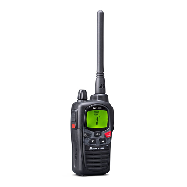 Radio G9 PRO PMR + LPD con base di ricarica - Midland