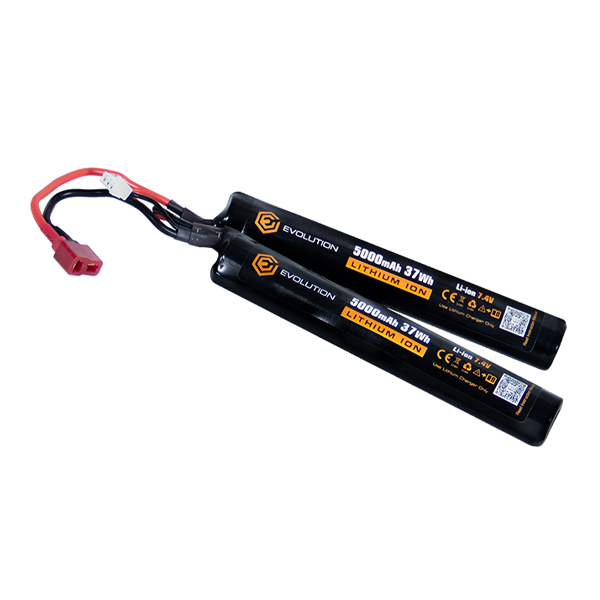 Batteria doppia Li-ion 7,4V 5000mAh 37Wh T-Plug - Evolution