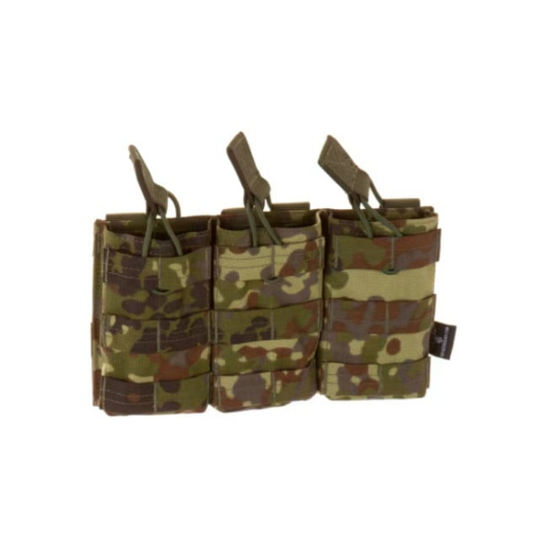 Porta Caricatori Triplo 5.56 – Flecktarn - Invader Gear