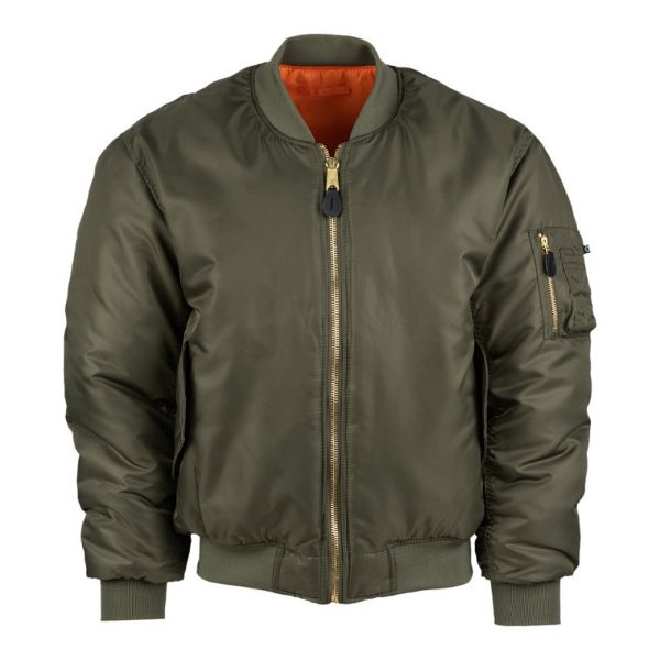 Bomber MA-1 Militare - Dark Olive - Fostex Garments
